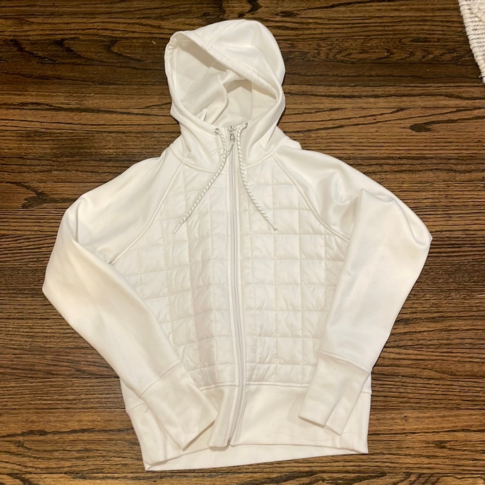 Old navy active white hoodie